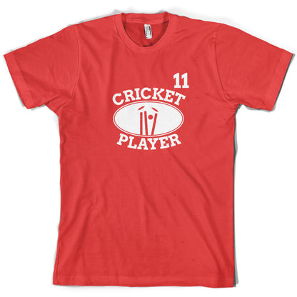 Cricket Player 11 T Shirt