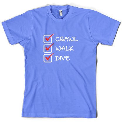 Crawl Walk Golf T Shirt