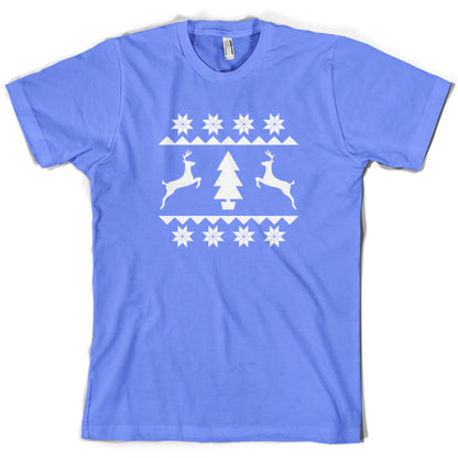 Christmas Stitch Design T Shirt