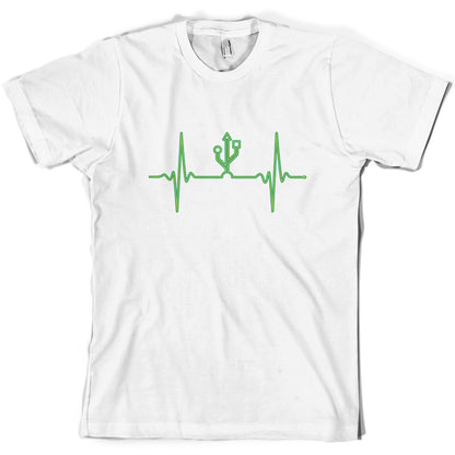 Heartbeat USB T Shirt