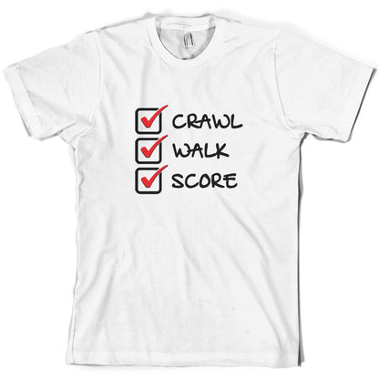Crawl Walk Score T Shirt