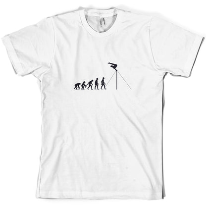 Evolution Of Man Horizontal Bars T Shirt