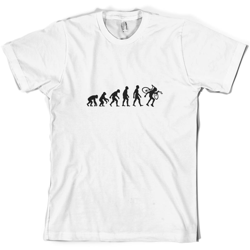 Evolution Of Man Cyclo-cross T Shirt