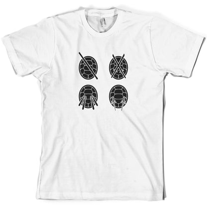 Turtles Weapons T Shirt
