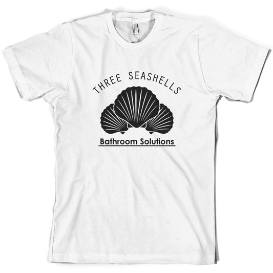 Three Seashells Bathroom Solutions T Shirt