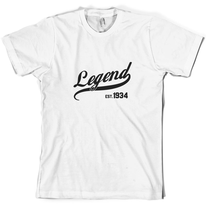 Legend Est 1934 T Shirt