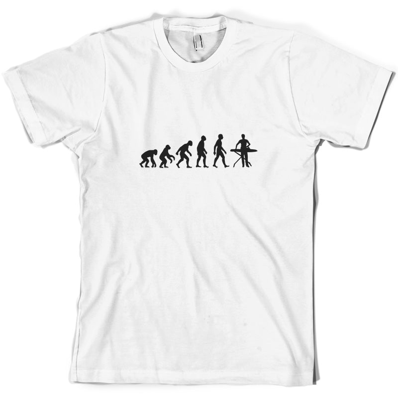 Evolution Of Man Ironing T Shirt