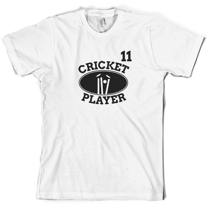 Cricket Player 11 T Shirt