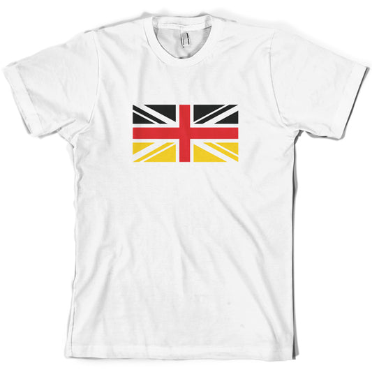 German Union Jack Flag T Shirt