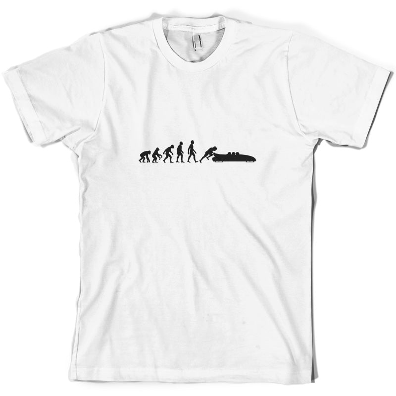 Evolution of Man Bobsleigh T Shirt