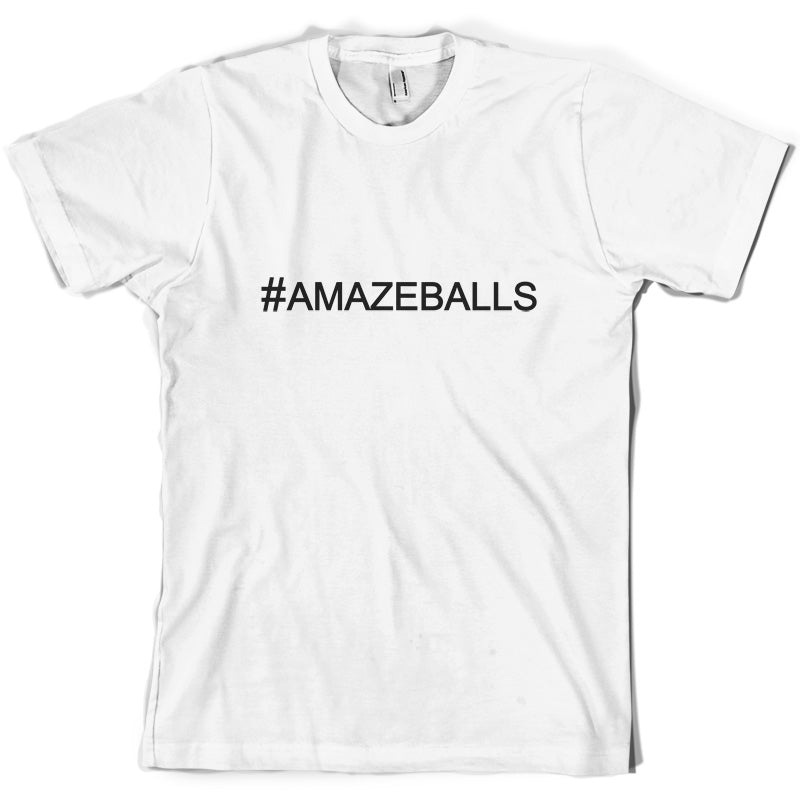#Amazeballs (Hashtag) T Shirt