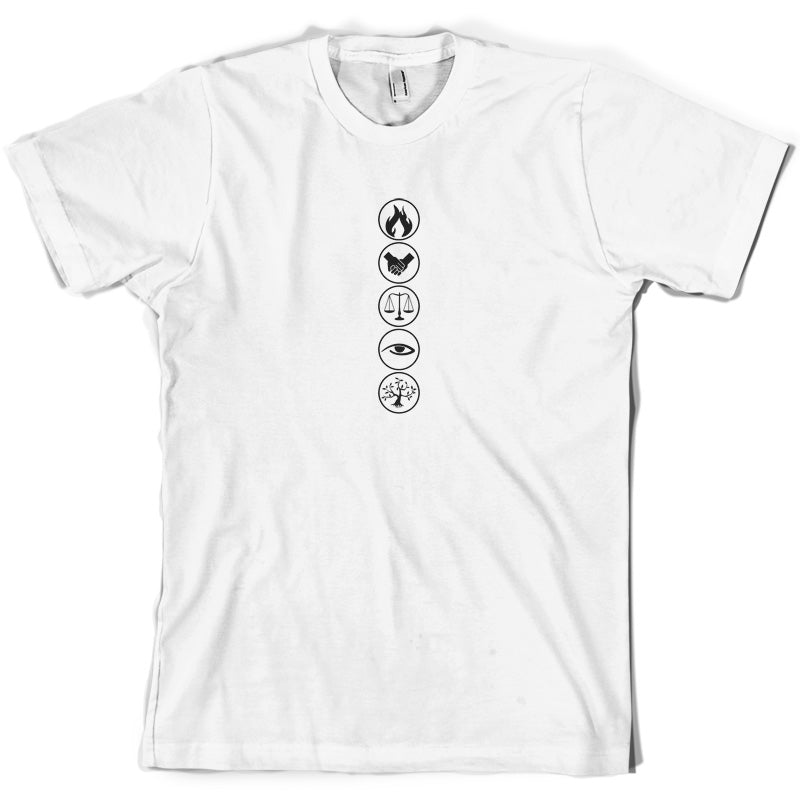 Faction Symbols T Shirt