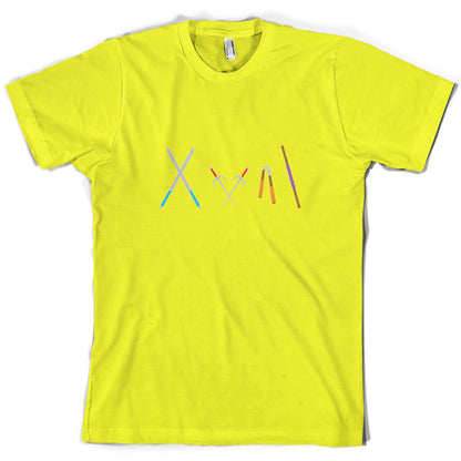 Colour Turtle Weapons T Shirt