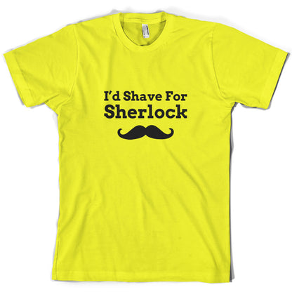 I'd Shave For Sherlock T Shirt