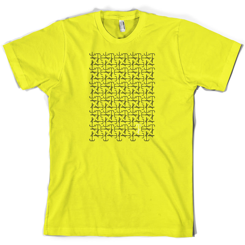 Cycling Road Pattern T Shirt