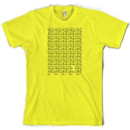 Cycling Road Pattern T Shirt