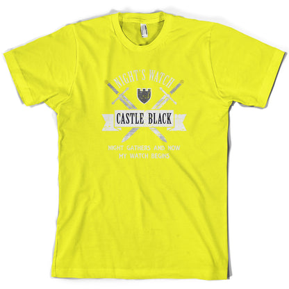 Nights Watch Castle Black T Shirt