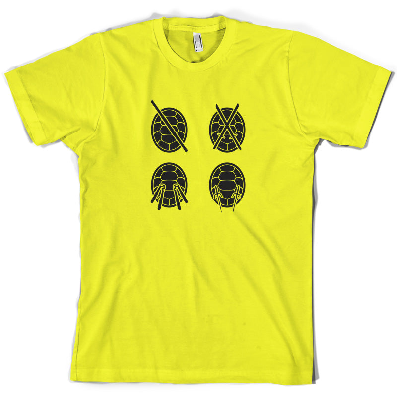 Turtles Weapons T Shirt