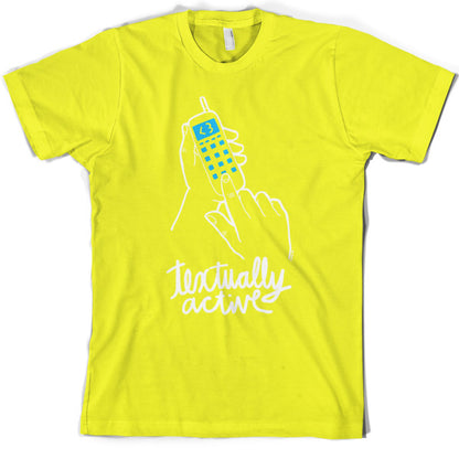 Textually active T Shirt