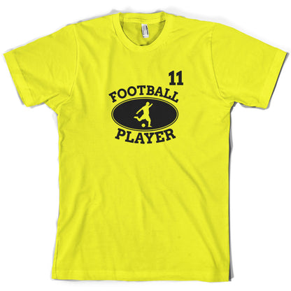 Football Player 11 T Shirt