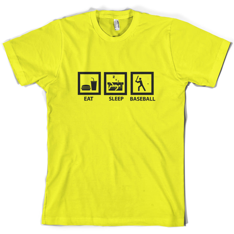 Eat Sleep Baseball T Shirt