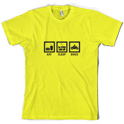 Eat Sleep Bikes T Shirt