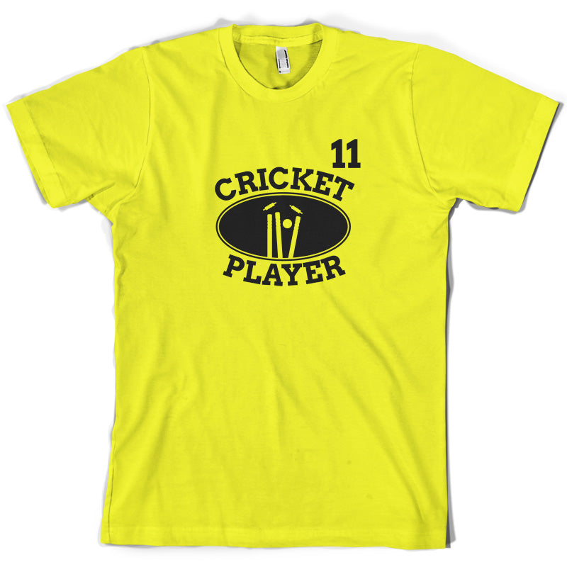 Cricket Player 11 T Shirt