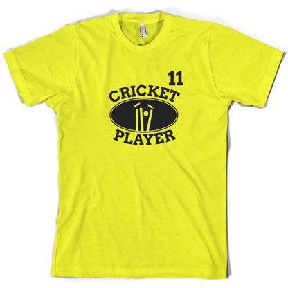 Cricket Player 11 T Shirt