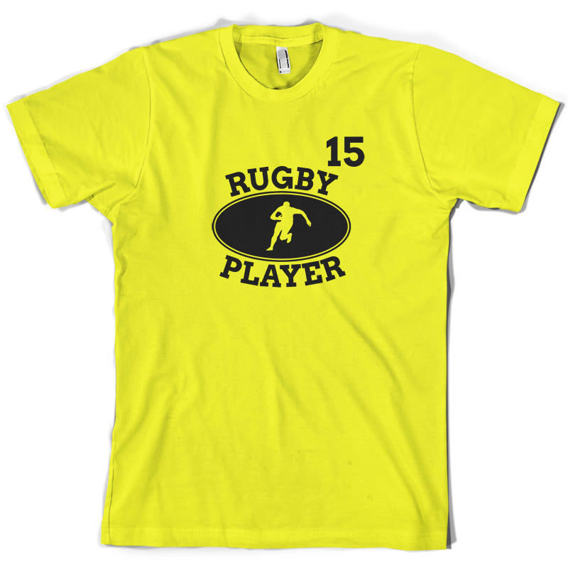 Rugby Player 15 T Shirt