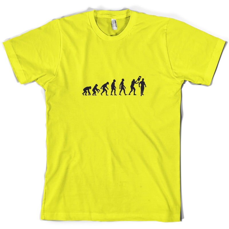 Evolution Of Man Wrestling T Shirt