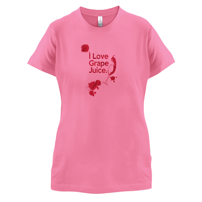 I Love Grape Juice T Shirt