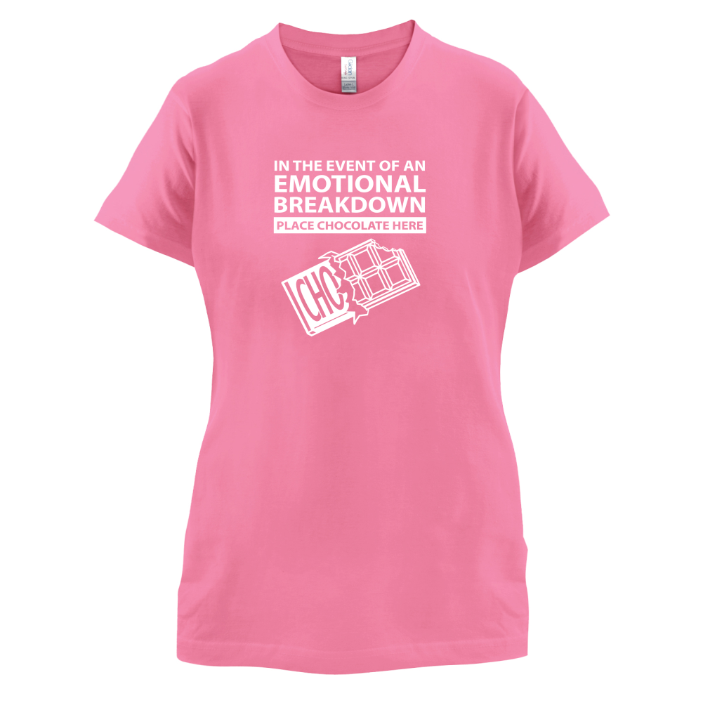 Emotional Breadown Place Chocolate Here T Shirt