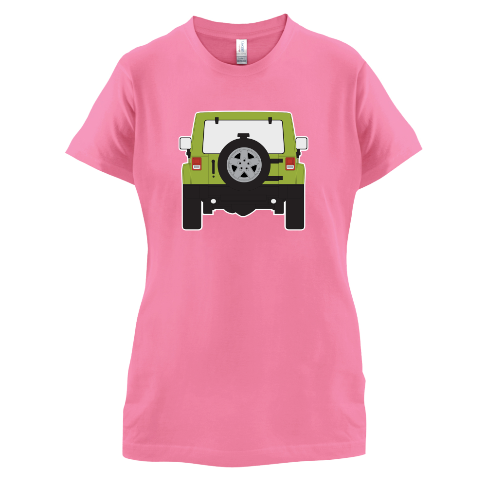 JW Rear Hyper Green T Shirt