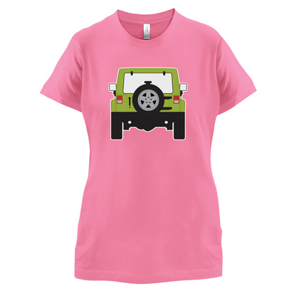 JW Rear Hyper Green T Shirt
