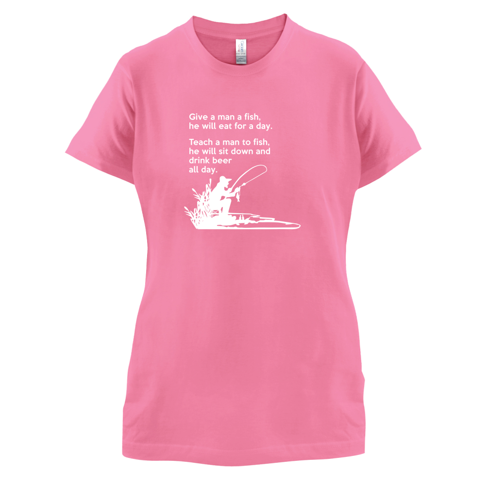 Fishing - He'll Drink Beer All Day T Shirt