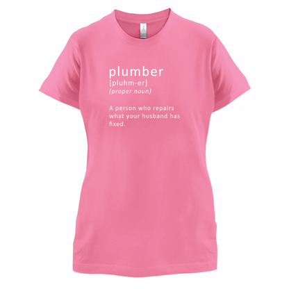 Define Plumber T Shirt
