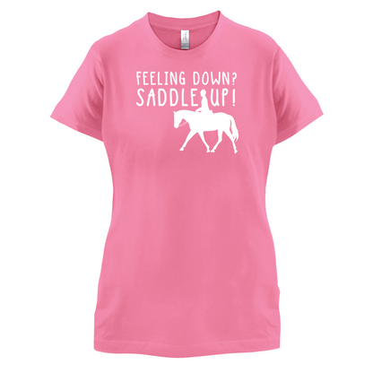 Feeling Down Saddle Up T Shirt
