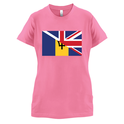 Half Barbados Half UK T Shirt
