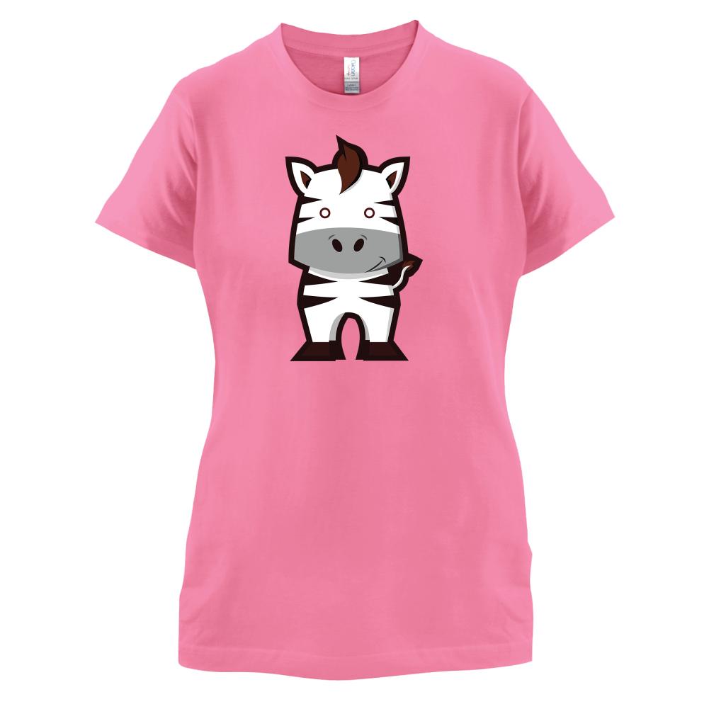 Cute Zebra Kids T Shirt