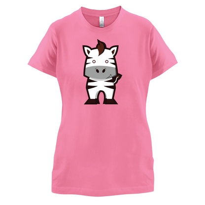 Cute Zebra Kids T Shirt