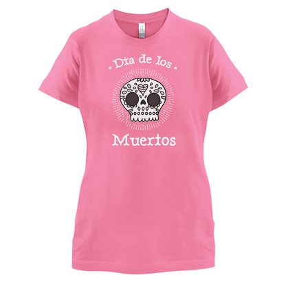 Dia De Los Muertos Skull T Shirt