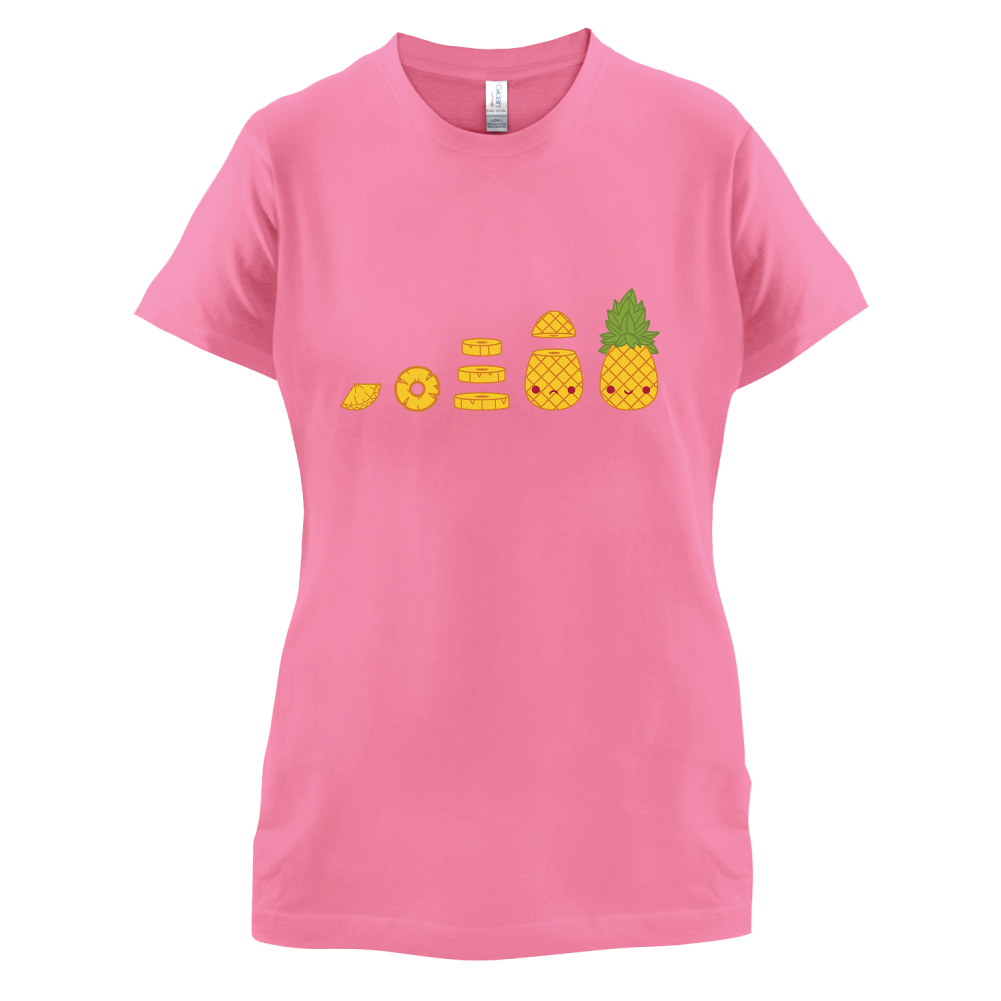 Evolution Of Pineapple T Shirt