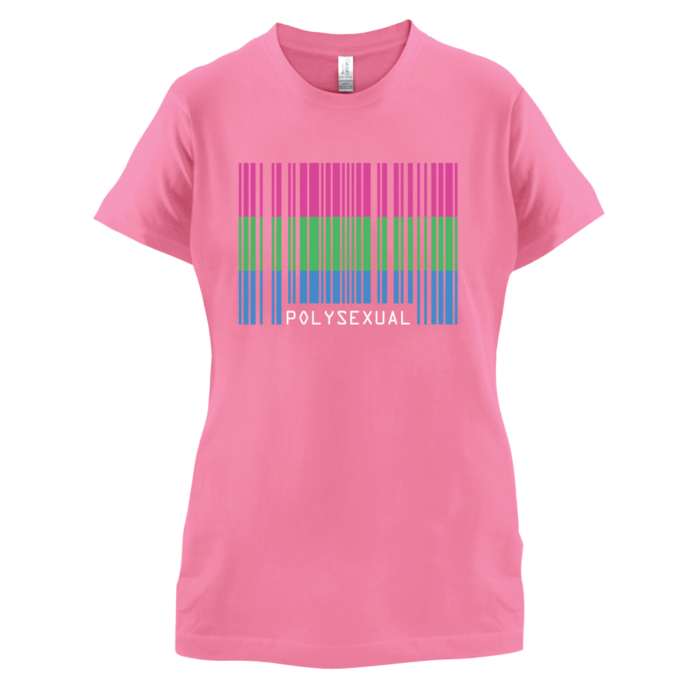 LGBT Barcode Flags - PolySexual T Shirt