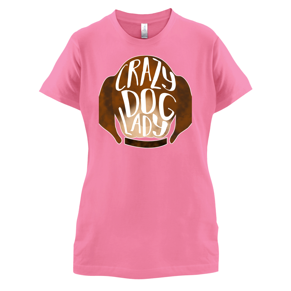 Crazy Dog Lady T Shirt