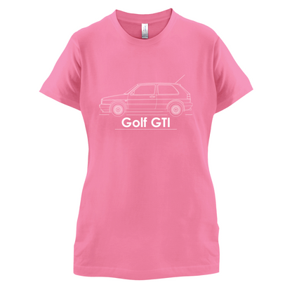 Side View Golf GTI MK2 T Shirt