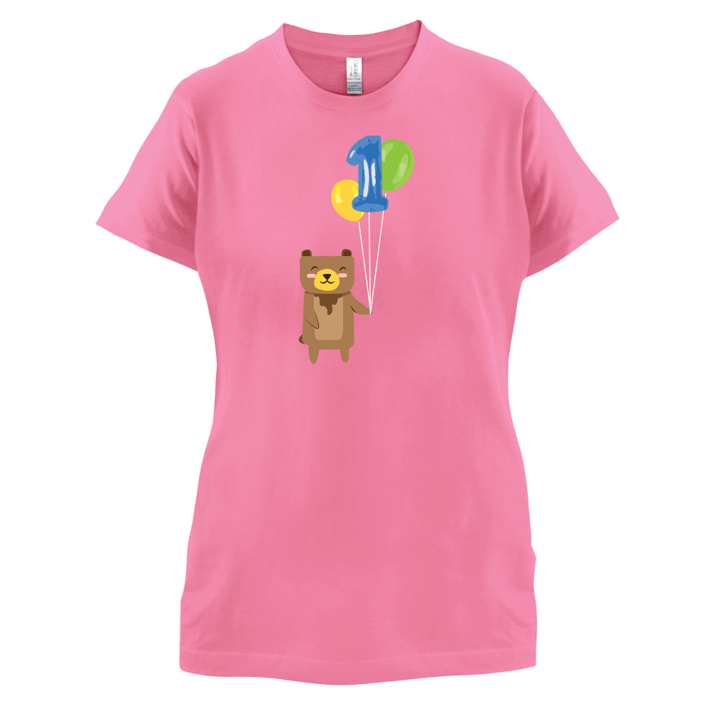 1st Birthday Bear T Shirt