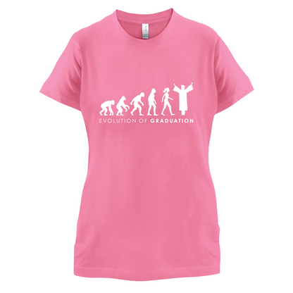Evolution Of Woman Graduation T Shirt