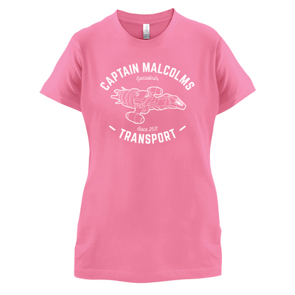 Captain Malcolms Transport T Shirt