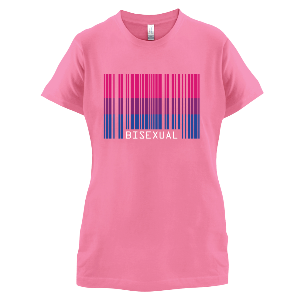 LGBT Barcode Flags - Bisexual T Shirt