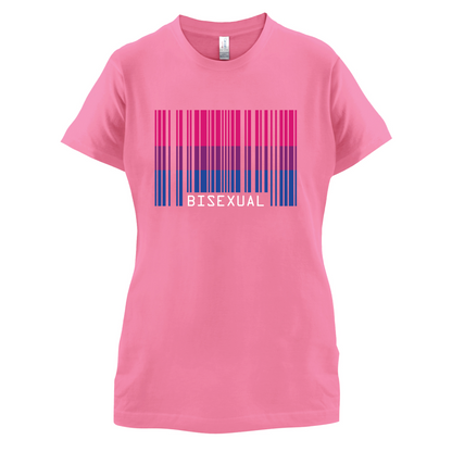 LGBT Barcode Flags - Bisexual T Shirt